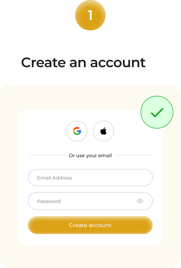 Create an account